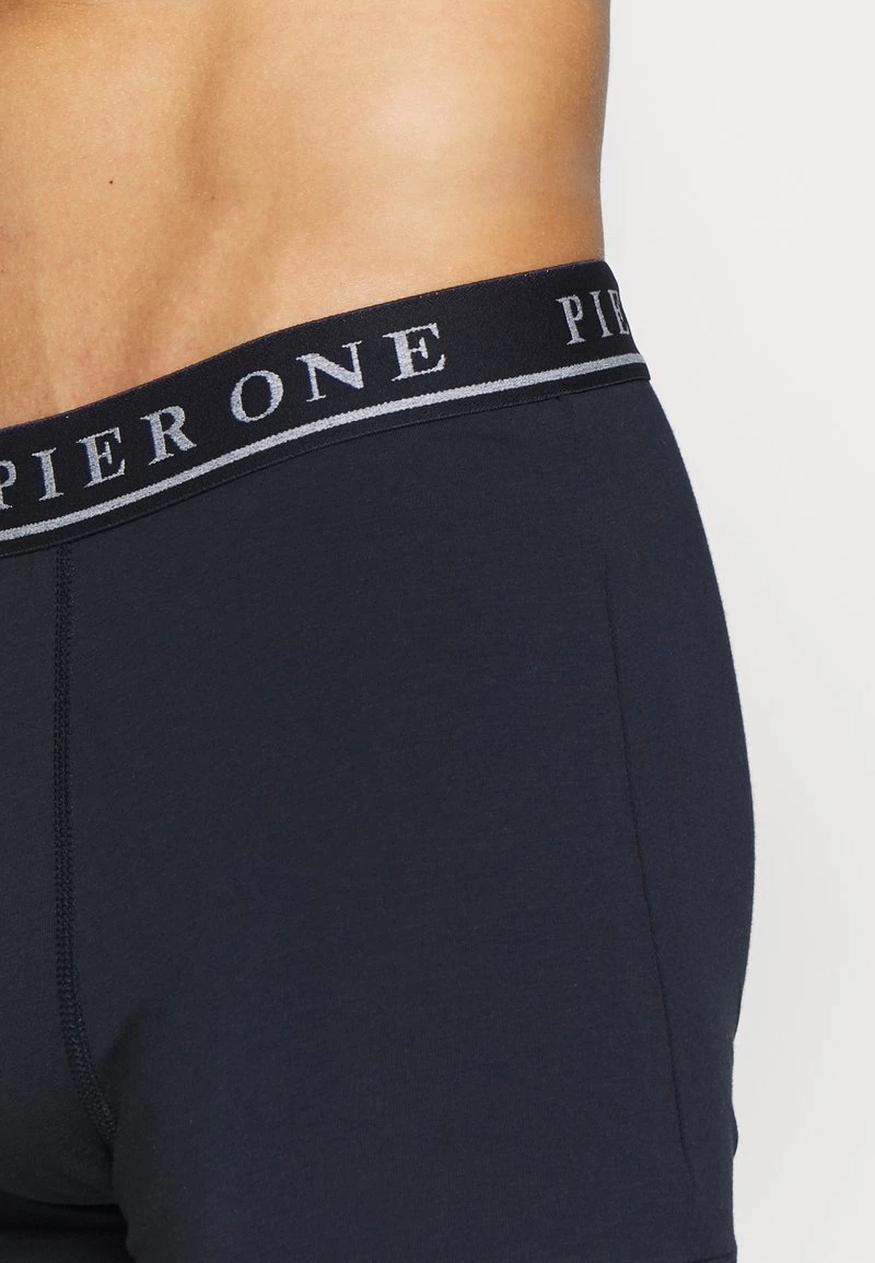 Pier One Hombre 5 PACK - Culotte - Dark Blue/mottled Grey 7 Pier One Hombre 5 PACK - Culotte - Dark Blue/mottled Grey - Imagen 5