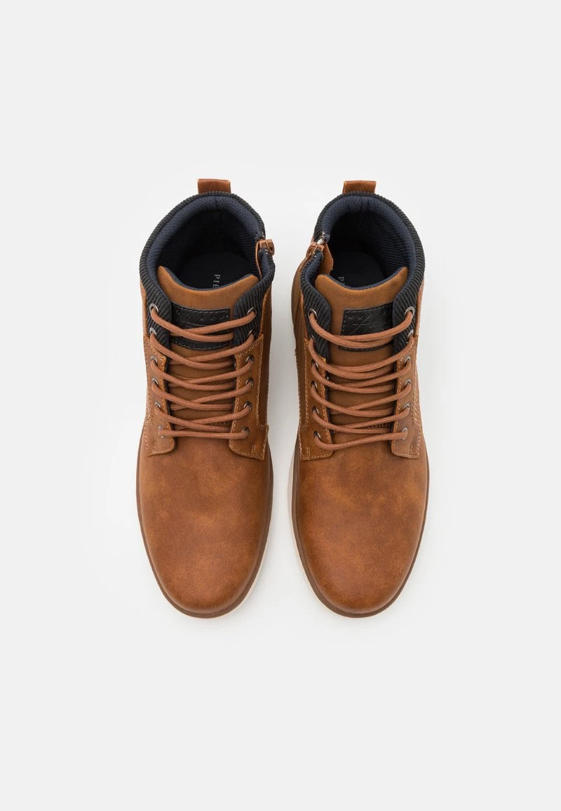 Pier One Hombre Zapatillas Altas - Cognac 6 Pier One Hombre Zapatillas Altas - Cognac - Imagen 4