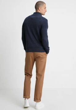 Pier One Hombre Jersey De Punto - Mottled Dark Blue -Pier One Tienda 3e7d323979a84d0cb63000a8e893d083