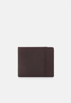 Pier One LEATHER - Monedero - Dark Brown, Hombre