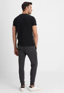 Pier One Hombre Pantalones Deportivos - Dark Grey -Pier One Tienda 41603f18a9d7497b85a73a2ae36be969