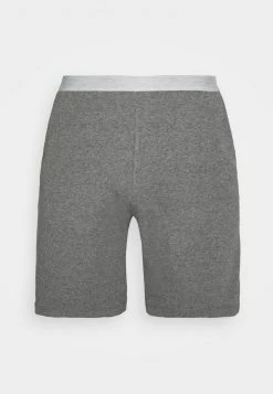 Pier One Hombre LOUNGE HENLEY SHORTS - Pantalón De Pijama - Mottled Dark Grey -Pier One Tienda 4216ecaa194a4dcbba1e920468483790