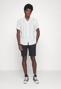 Pier One Hombre 2 PACK - Camisa - Black/white -Pier One Tienda 43bf8d5300d84d19aab3f62f08ed036f