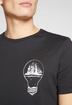 Pier One Hombre Camiseta Estampada - Black -Pier One Tienda 464b641f5c7647ea889a48ab74361b52