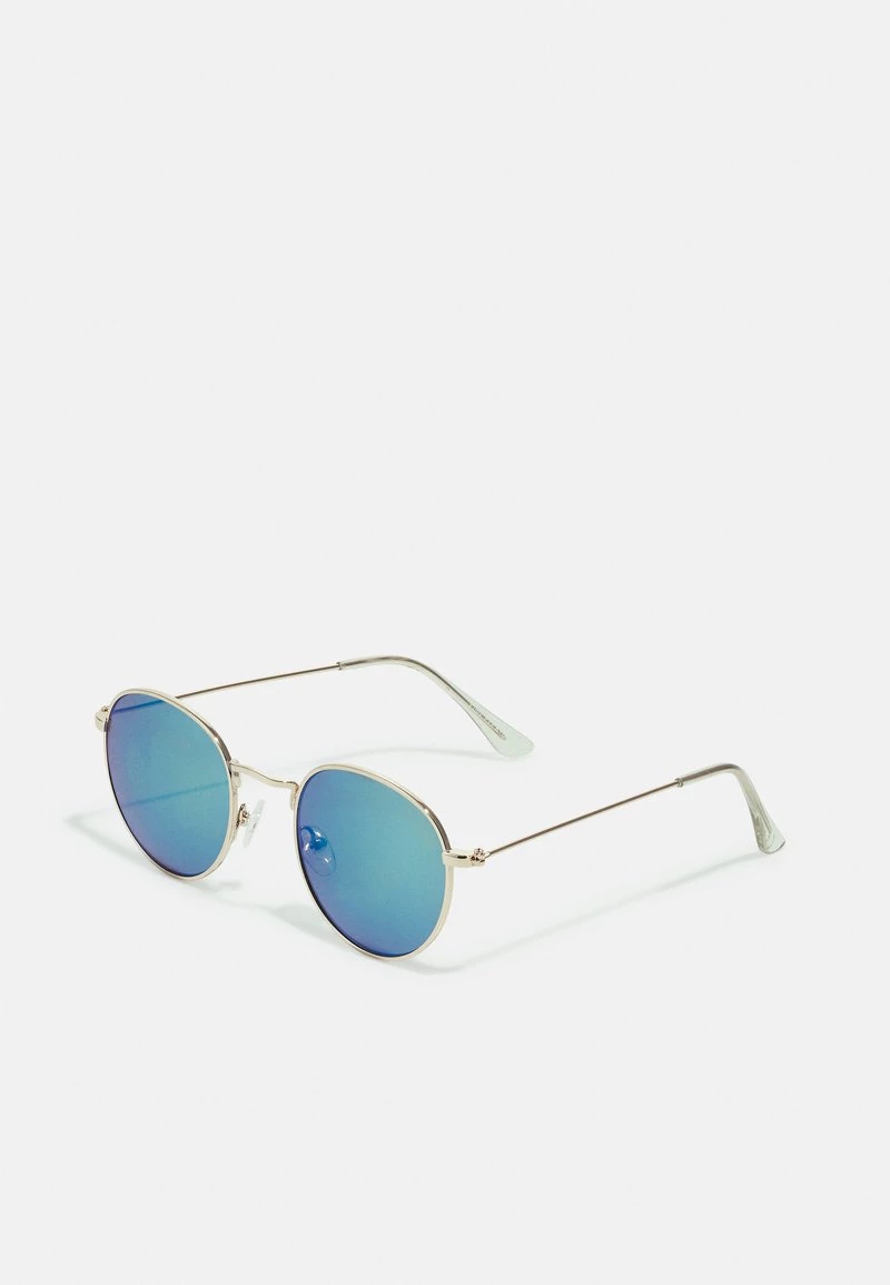 Pier One UNISEX - Gafas De Sol - Gold-coloured/blue, Unisexo 3 Pier One UNISEX - Gafas De Sol - Gold-coloured/blue, Unisexo