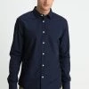 Pier One Hombre Camisa - Dark Blue