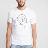 Pier One Camiseta Estampada - White, Hombre -Pier One Tienda 497050f53ace4dfab4cd70c03b07c1e2