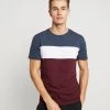 Pier One Hombre Camiseta Estampada - Bordeaux / Dark Blue 2 Pier One Hombre Camiseta Estampada - Bordeaux / Dark Blue -Pier One Tienda 4b3dafcec25c471fabe30e21c69b1ebf