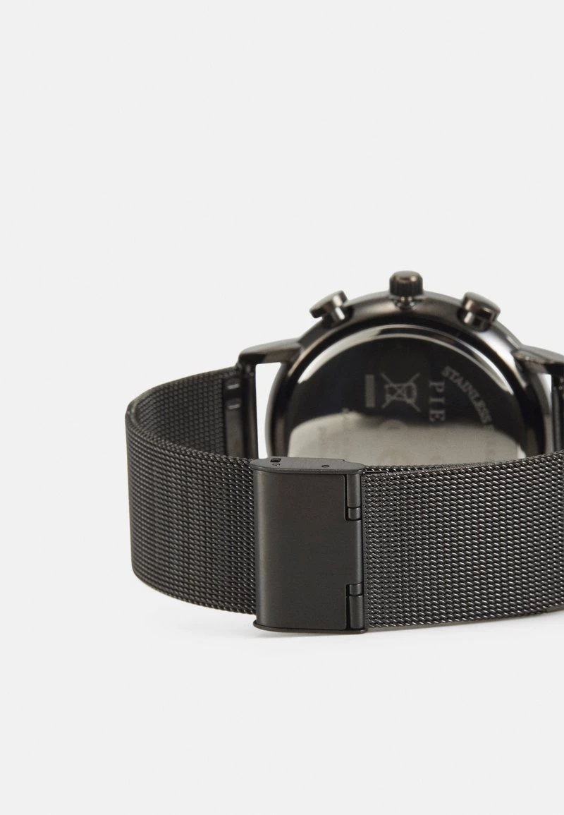 Pier One Unisexo SET - Reloj - Gunmetal/black 4 Pier One Unisexo SET - Reloj - Gunmetal/black - Imagen 2