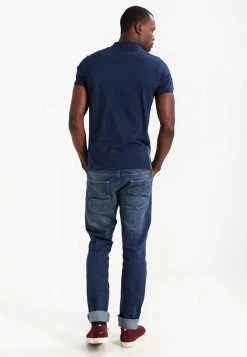 Pier One Hombre Polo - Dark Blue/mottled Grey -Pier One Tienda 4e2467fc43394fd4a9cd73613d1b3647