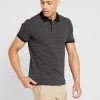 Pier One Polo - Black, Hombre