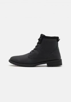 Pier One Hombre Botines Con Cordones - Black