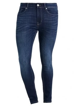 Pier One Hombre Vaqueros Pitillo - Dark-blue Denim -Pier One Tienda 513c7a96a6954a0f801b551214ed75da