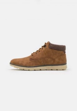 Pier One Hombre Botines Con Cordones - Cognac