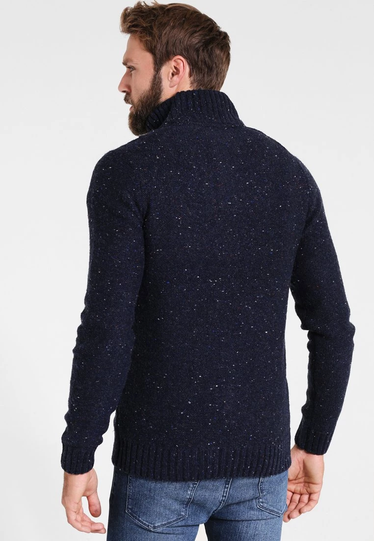 Pier One Hombre Jersey De Punto - Mottled Dark Blue 5 Pier One Hombre Jersey De Punto - Mottled Dark Blue - Imagen 3