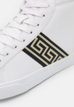 Pier One Hombre Zapatillas Altas - White/gold-coloured -Pier One Tienda 53e4b8cfb95941cf805ce22b4826d804