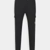 Pier One Hombre CARGO JOGGER - Pantalones Deportivos - Black -Pier One Tienda 540c929b2eb04bdaa88dc97afcec4468