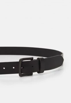 Pier One Hombre LEATHER - Cinturón - Black -Pier One Tienda 55ac8454fb2c4f28b050205f503c0ca1