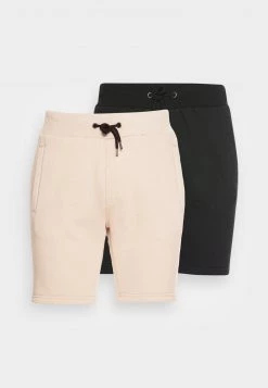 Pier One 2 PACK - Shorts - Tan/black, Hombre -Pier One Tienda 56d7c28680f3418c84b77c710723c770