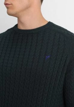 Pier One Hombre Jersey De Punto - Mottled Dark Green -Pier One Tienda 57135d716ea04a579655d27a9bc59ae3