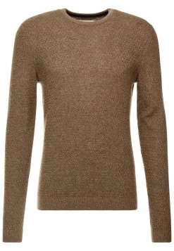 Pier One Hombre Jersey De Punto - Mottled Light Brown -Pier One Tienda 57c1f477fa404afda0f0f0e27d4d1104