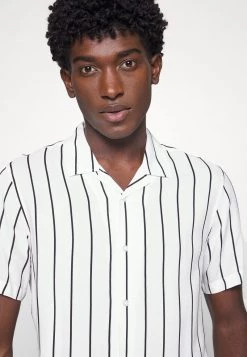 Pier One Hombre 2 PACK - Camisa - Black/white -Pier One Tienda 57ce1e0e5f264ad1b69f99a43f374e15