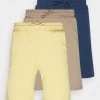 Pier One Hombre 3 PACK - Pantalón De Pijama - Dark Blue/yellow/taupe -Pier One Tienda 58132f6435f24b1cad9f98613d97907f