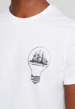 Pier One Hombre Camiseta Estampada - White -Pier One Tienda 58769fdb084043289204722f7cbd7633