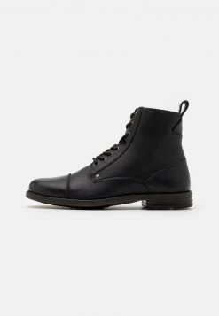 Pier One Hombre Botines Con Cordones - Black