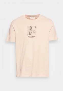 Pier One Hombre Camiseta Estampada - Tan -Pier One Tienda 5c8c5df32b4a4e06a047965e33965e25