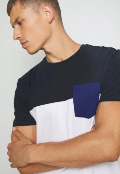 Pier One Hombre Camiseta Estampada - Dark Blue -Pier One Tienda 5e988a8123014b96b1a32abb366daa1c