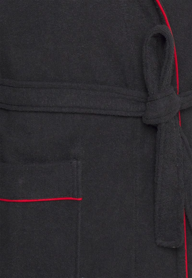 Pier One Hombre Albornoz - Black/red 5 Pier One Hombre Albornoz - Black/red - Imagen 3