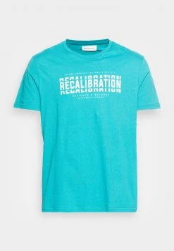 Pier One Hombre RECALIBRATION GRAPHIC TEE - Camiseta Estampada - Blue -Pier One Tienda 5f3c9757fdf540959f48e645fb86cf30