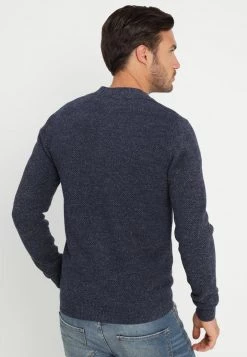 Pier One Hombre Chaqueta De Punto - Mottled Blue -Pier One Tienda 5fa57288ec2f44118f44ca7586a11d24