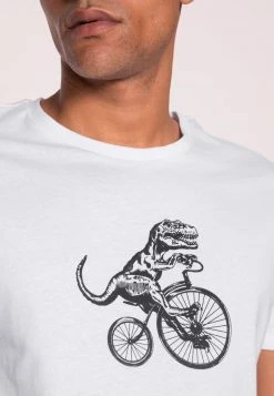 Pier One Camiseta Estampada - White, Hombre -Pier One Tienda 604f5f4a3eff42fe96df68adc7fac433