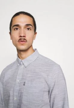 Pier One Hombre Camisa - Mottled Light Blue -Pier One Tienda 61e9faef5c474269b204821bb4250b5d