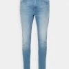 Pier One Hombre SLIM - Vaqueros Tapered - Light Blue Denim -Pier One Tienda 64666282a77a4c54a08f736c174de056