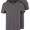Pier One Hombre 2 PACK - Camiseta Básica - Dark Grey Melange -Pier One Tienda 648ea84d77194d1cb10d57618b9a68b3