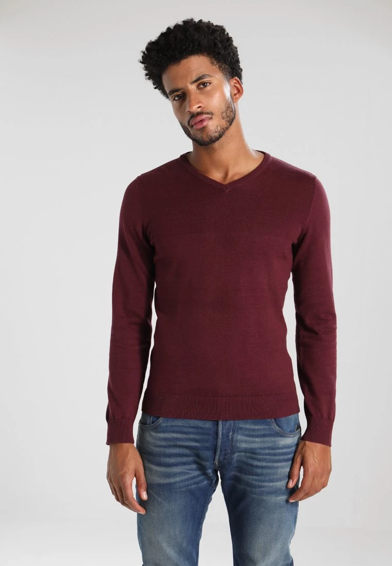 Pier One Hombre Jersey De Punto - Bordeaux 3 Pier One Hombre Jersey De Punto - Bordeaux