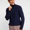 Pier One Hombre Jersey De Punto - Mottled Dark Blue