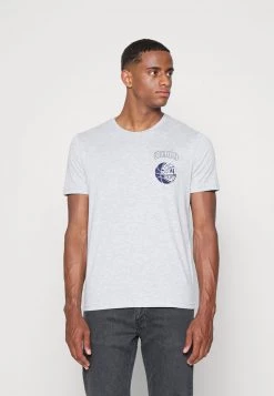 Pier One Hombre GRAPHIC T-SHIRT - Camiseta Básica - Mottled Grey -Pier One Tienda 66beeee78514494795bf7611c18f92f6