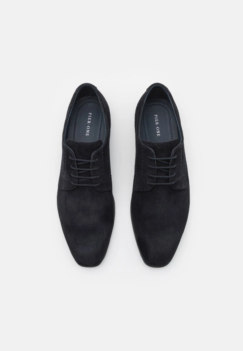 Pier One Hombre LEATHER - Zapatos Con Cordones - Blue 6 Pier One Hombre LEATHER - Zapatos Con Cordones - Blue - Imagen 4