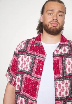 Pier One Hombre PAISLEY - Camisa - Red-beige -Pier One Tienda 6aef06d84f3f4ddaa953d7a9e2a2ce19