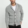 Pier One Chaqueta De Punto - Mottled Dark Grey, Hombre -Pier One Tienda 6b72e6eb7c8c463ebf030f5268848726