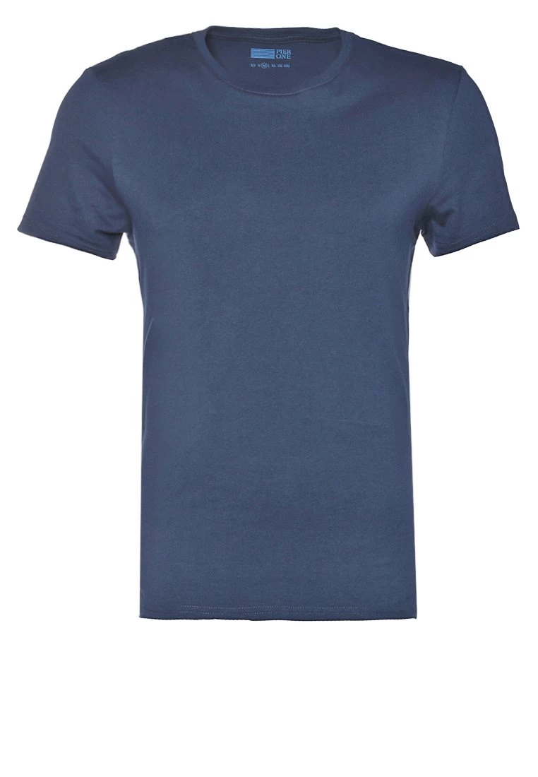 Pier One Hombre Camiseta Básica - Dark Blue 7 Pier One Hombre Camiseta Básica - Dark Blue - Imagen 5