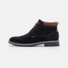 Pier One Hombre LEATHER - Botines Con Cordones - Dark Blue -Pier One Tienda 6c71c0dd7b5b46df994ee1ae22ce3273