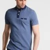 Pier One Hombre Polo - Blue Melange -Pier One Tienda 731fc76e5f284bc69cc9cbc7e05ffffa