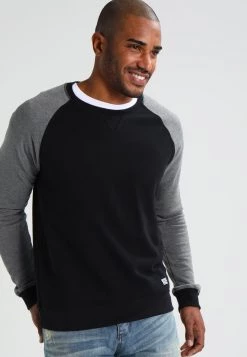 Pier One Sudadera - Grey Melange/black, Hombre