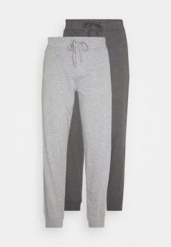 Pier One Hombre 2 PACK - Pantalón De Pijama - Mottled Dark Grey/mottled Grey -Pier One Tienda 7438e3af94d84f41a7e5cef68ab55737
