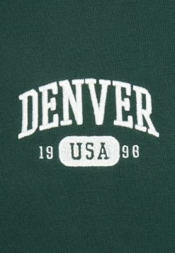 Pier One Hombre DENVER COLLEGE HOODIE - Sudadera - Green -Pier One Tienda 752110e4a87f4d94834d2533b6a901a1